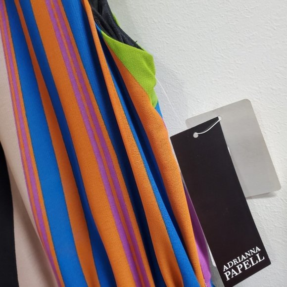 Adrianna Papell Dress NWT size 6 colorful - Picture 4 of 7
